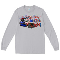 Moon Dust red white and boom Long Sleeve Tee - Artiststas