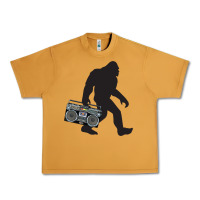 Peanut Butter bigfoot beatbox boom box retro   bigfoot boom box Urban Heavy Tee - DesigneFamous