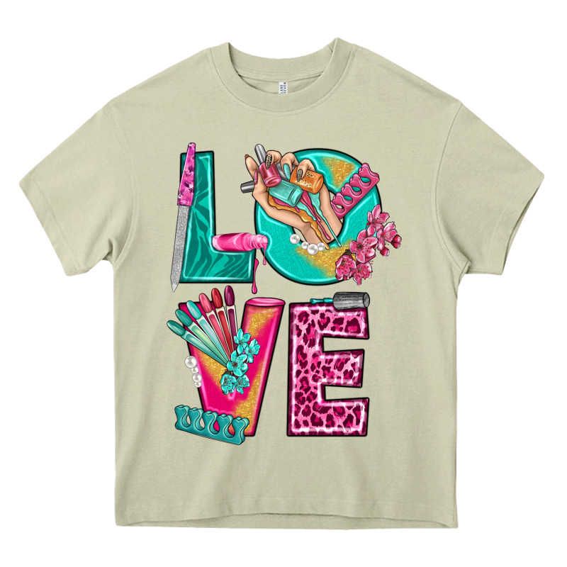 Love With Nail Elements Bbs Heavy Core Tee by BundleAndBundleShop | Teevron