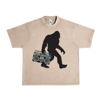 French Oak bigfoot beatbox boom box retro   bigfoot boom box Urban Heavy Tee - DesigneFamous