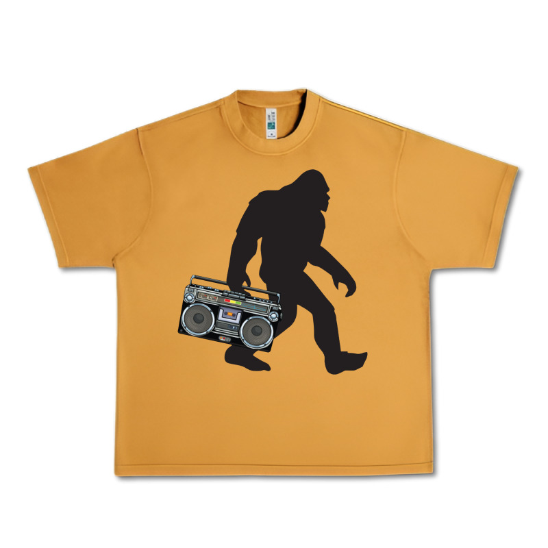 Bigfoot Beatbox Boom Box Retro   Bigfoot Boom Box Urban Heavy Tee by DesigneFamous | Teevron