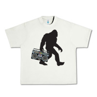 Pistachio bigfoot beatbox boom box retro   bigfoot boom box Urban Heavy Tee - DesigneFamous