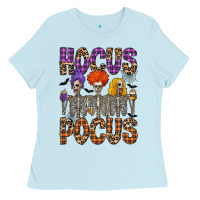 Baby Blue hocus pocus Ladies Tee - CowhideDigitalArt