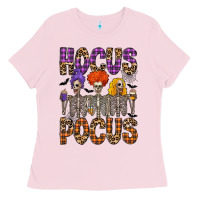 Bubblegum Pink hocus pocus Ladies Tee - CowhideDigitalArt
