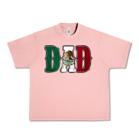 Salmon Mexican Flag Dad Urban Heavy Tee - Jasminsmagicworld