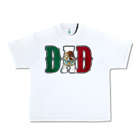 White Mexican Flag Dad Urban Heavy Tee - Jasminsmagicworld