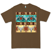 Cacao native american aztec seamless pattern 3 Premium Tee - BundleAndBundleShop