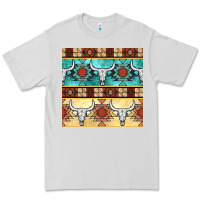 Dove Grey native american aztec seamless pattern 3 Premium Tee - BundleAndBundleShop