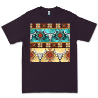 Plum native american aztec seamless pattern 3 Premium Tee - BundleAndBundleShop