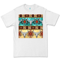 White native american aztec seamless pattern 3 Premium Tee - BundleAndBundleShop