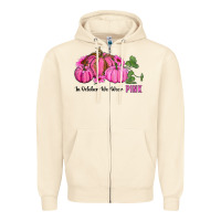 Sandshell in october we wear pink pumpkin and sunflowers Zipper Hoodie - RanaPortraitStore