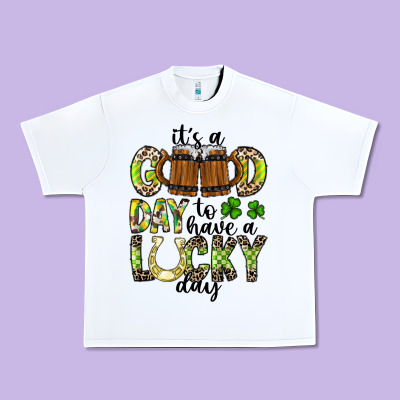 It's A Good Day To Have A Lucky Day Urban Heavy Tee Designed By Cowhidedigitalart