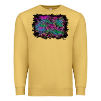 Antique Gold halloween background Premium Sweatshirt - RanaPortraitStore