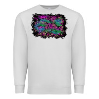 Dove Grey halloween background Premium Sweatshirt - RanaPortraitStore