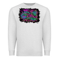 Oatmeal Heather halloween background Premium Sweatshirt - RanaPortraitStore