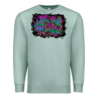 Seafoam halloween background Premium Sweatshirt - RanaPortraitStore