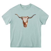 Arona longhorn cow head Heavy Core Tee - RanaPortraitStore