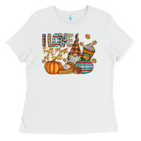 I Love Fall Most Of Fall Ladies Tee | Teevron