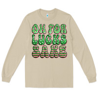 Mushroom oh for lucks sake st patricks Long Sleeve Tee - Artiststas