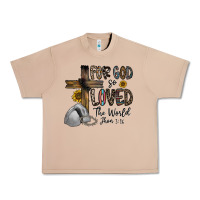 Burro for god so loved the world jhon Urban Heavy Tee - CowhideDigitalArt