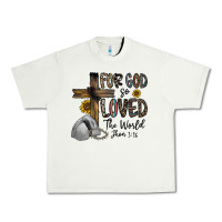 Pistachio for god so loved the world jhon Urban Heavy Tee - CowhideDigitalArt