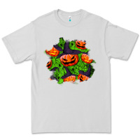 Dove Grey halloween pumpkin patch Premium Tee - BundleAndBundleShop
