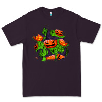 Plum halloween pumpkin patch Premium Tee - BundleAndBundleShop