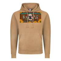 Vintage Camel western heifer mom with sunflowers and turquoise license plate Vintage Hoodie - Artiststas