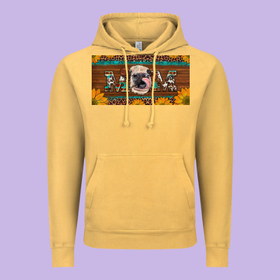 Western Heifer Mom With Sunflowers And Turquoise License Plate Vintage Hoodie Designed By Artiststas