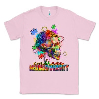 Bubblegum Pink Embrace neurodiversity Classic Tee - FaDigitalArtStudio