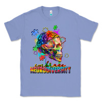 Colony Blue Embrace neurodiversity Classic Tee - FaDigitalArtStudio
