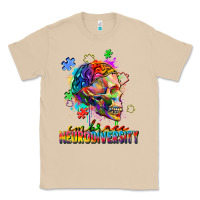 Mushroom Embrace neurodiversity Classic Tee - FaDigitalArtStudio
