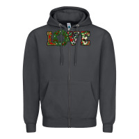 Smoke christmas love Zipper Hoodie - RanaPortraitStore