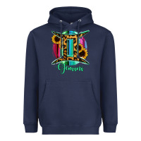 Navy Gemini Heavyweight Hoodie - RanaPortraitStore