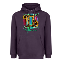 Plum Gemini Heavyweight Hoodie - RanaPortraitStore