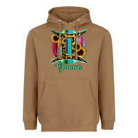 Toasted Coconut Gemini Heavyweight Hoodie - RanaPortraitStore