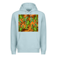 Blue Mist lobster tumbler Premium Hoodie - BarkalooDesign