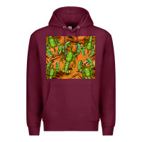 Burgundy lobster tumbler Premium Hoodie - BarkalooDesign