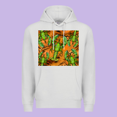 Lobster Tumbler Premium Hoodie Designed By Barkaloodesign