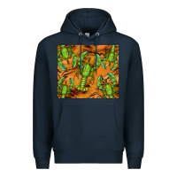 Navy lobster tumbler Premium Hoodie - BarkalooDesign