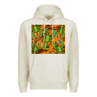 Oatmeal Heather lobster tumbler Premium Hoodie - BarkalooDesign