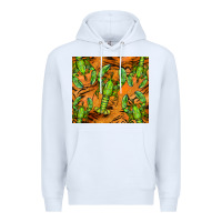 White lobster tumbler Premium Hoodie - BarkalooDesign