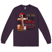 Plum let the field be joyful and all that is in it Long Sleeve Tee - Artiststas