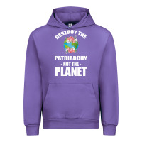 Tulip Destroy the patriarchy not the planet Urban Hoodie - Bettercallsaul