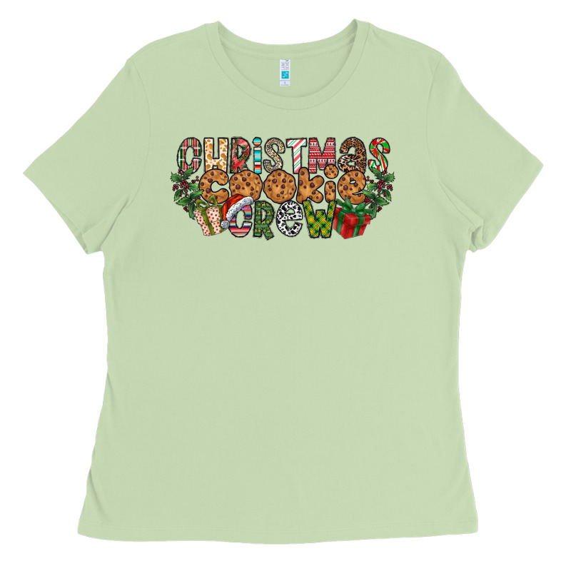 Christmas Cookie Crew Ladies Tee by CowhideDigitalArt | Teevron