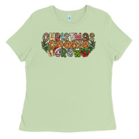 Matcha christmas cookie crew Ladies Tee - CowhideDigitalArt