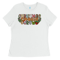 White christmas cookie crew Ladies Tee - CowhideDigitalArt