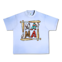 Grape Ice baseball mama Urban Heavy Tee - CowhideDigitalArt