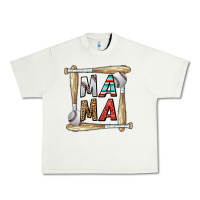 Pistachio baseball mama Urban Heavy Tee - CowhideDigitalArt
