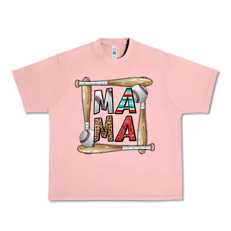 Baseball Mama Urban Heavy Tee by CowhideDigitalArt | Teevron